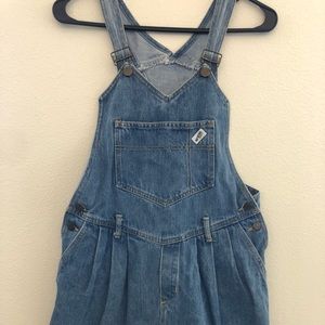 GUESS Denim overall dress